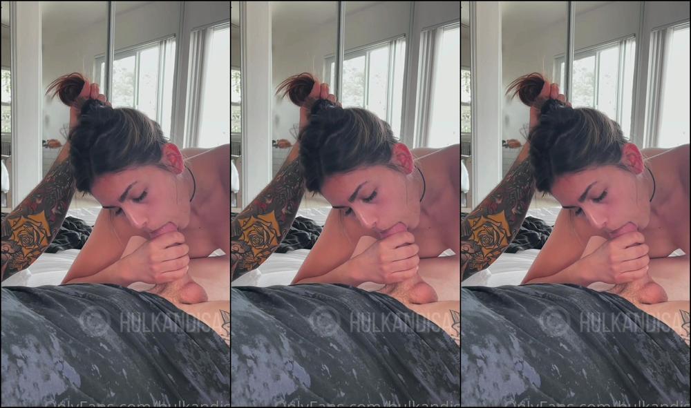 Hulkandisa I Love Waking Up David With Some Morning Head Watch To The End When He Cums All Over