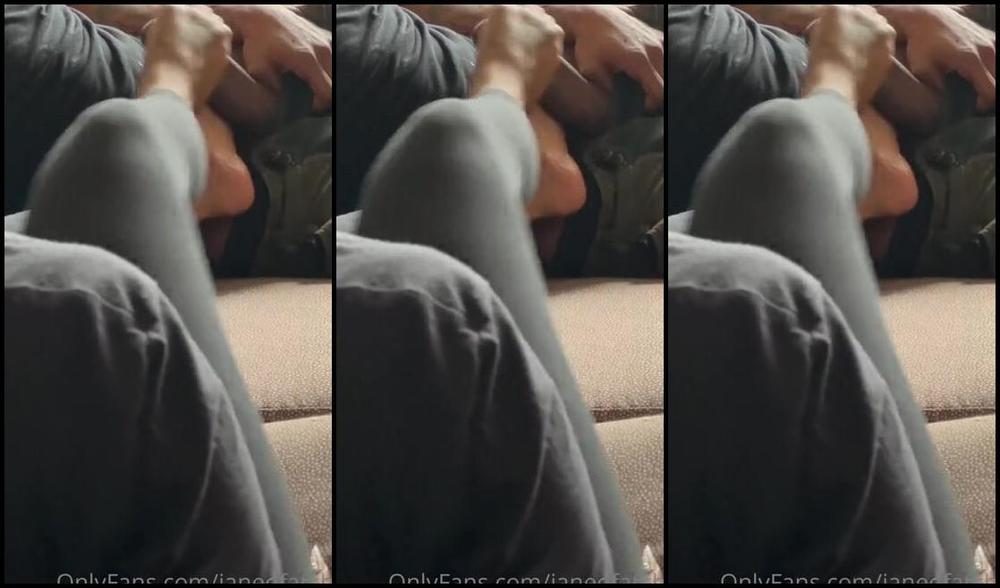 Janeofarchs Onlyfans He Booked A Early Session Just Cause He Wanted To Feel These Feet Stroke His Throbbing Dick