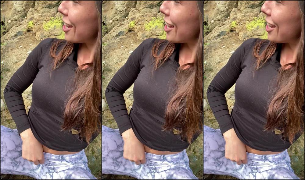 Aidrafoxx Fucking My Self On The Hiking Trail