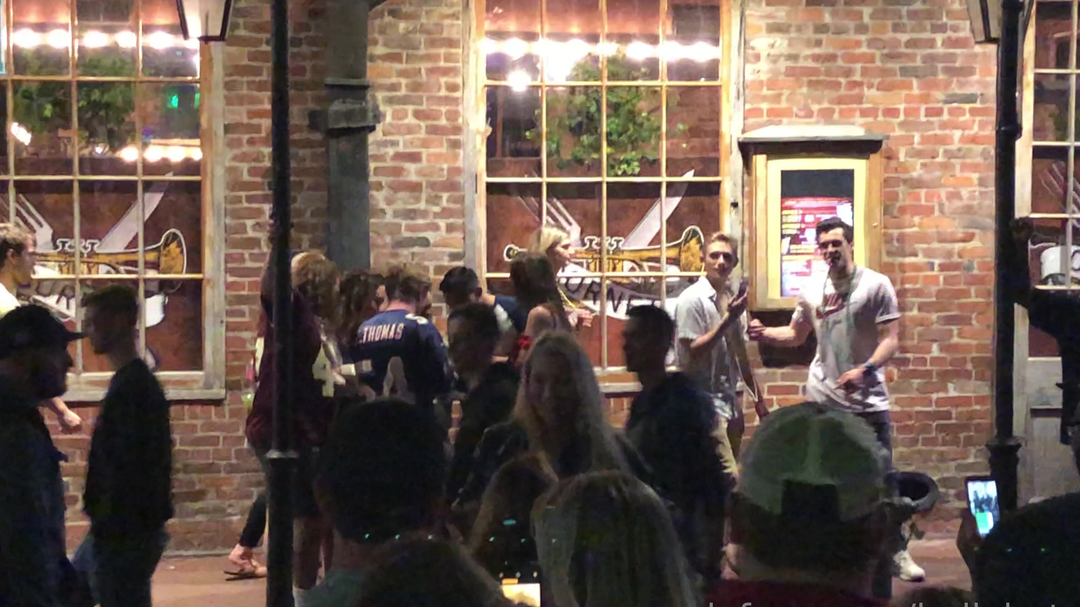 Hollyhotwife Flashing These Tits For The Whole Bourbon Street Crowd