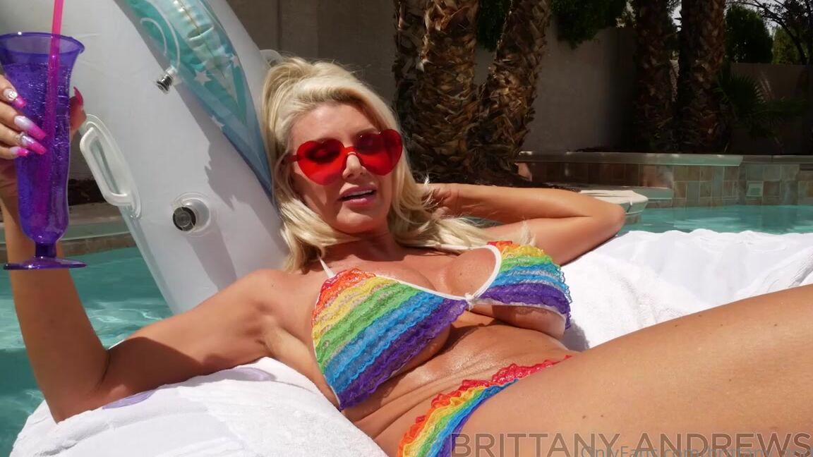 Brittany Andrews Nicknamed Brittany Andrews 06 10 2022 Onlyfans Video Happy Gay Pride Month To All Of My Fabulous Lgbtq Family From Your One Amp