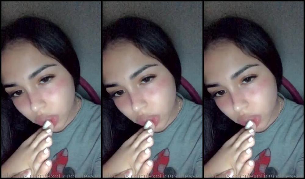 Goddess Em Aka Exoticgoddessem Onlyfans 1 Full Minute Of Toe Suckingmy Favorite Form Of Self Worship 2