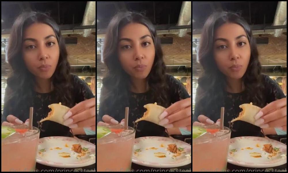 Goddess Nova Nicknamed Goddessnova 07 27 2022 Onlyfans Video Can You Tell I Love Tacos W2A4 7