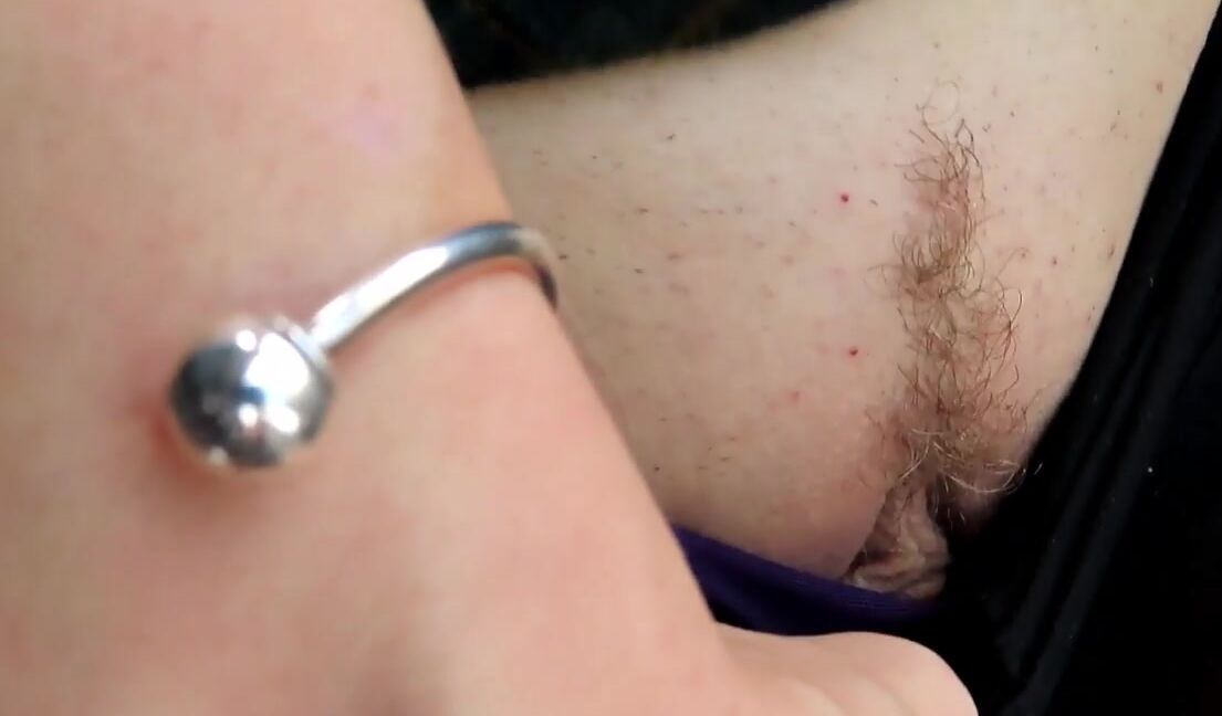 Brazen British Babes Annabel Gets Horny In The Car