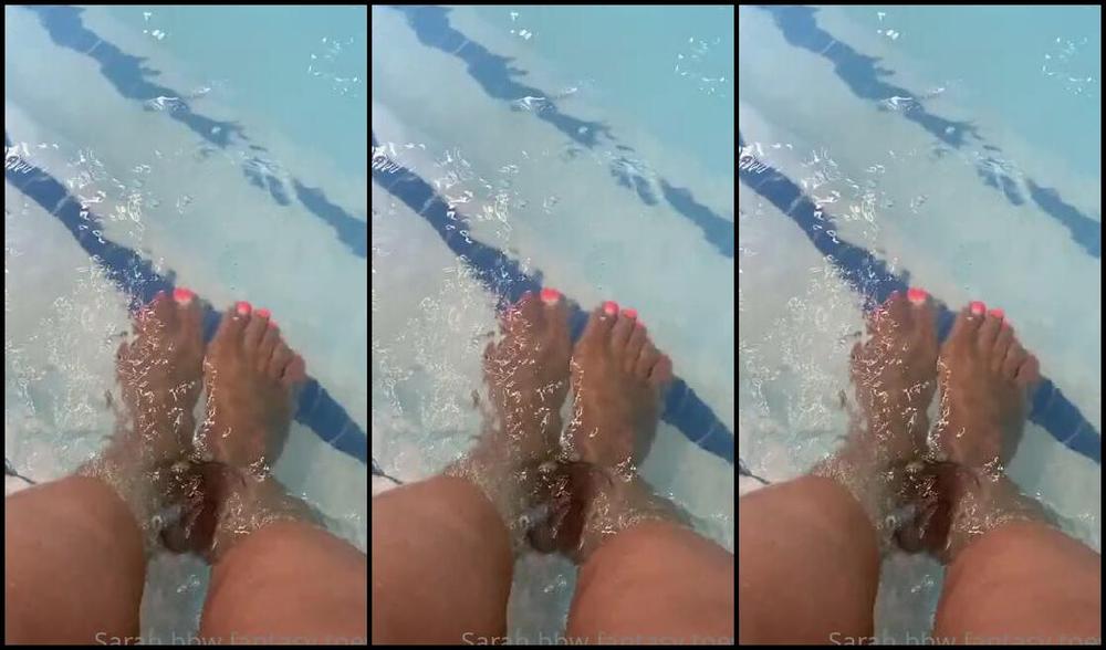 Sarah Bbw Fantasy Toes Aka Comefollowsarah Onlyfans Pool Feet