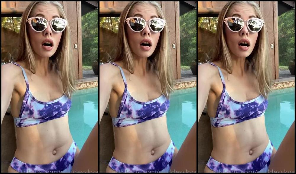 Goddess Kyaa Nicknamed Goddesskyaa Onlyfans Not Pleased With The Leafblower Situation But I Look Fine As Fuck So I Can T Be Too Mad