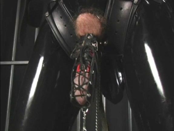 Jail Cell Suspension Pt 2 Bondage Ballet Boots Latex AliceInBondageLand AliceInBondageLand