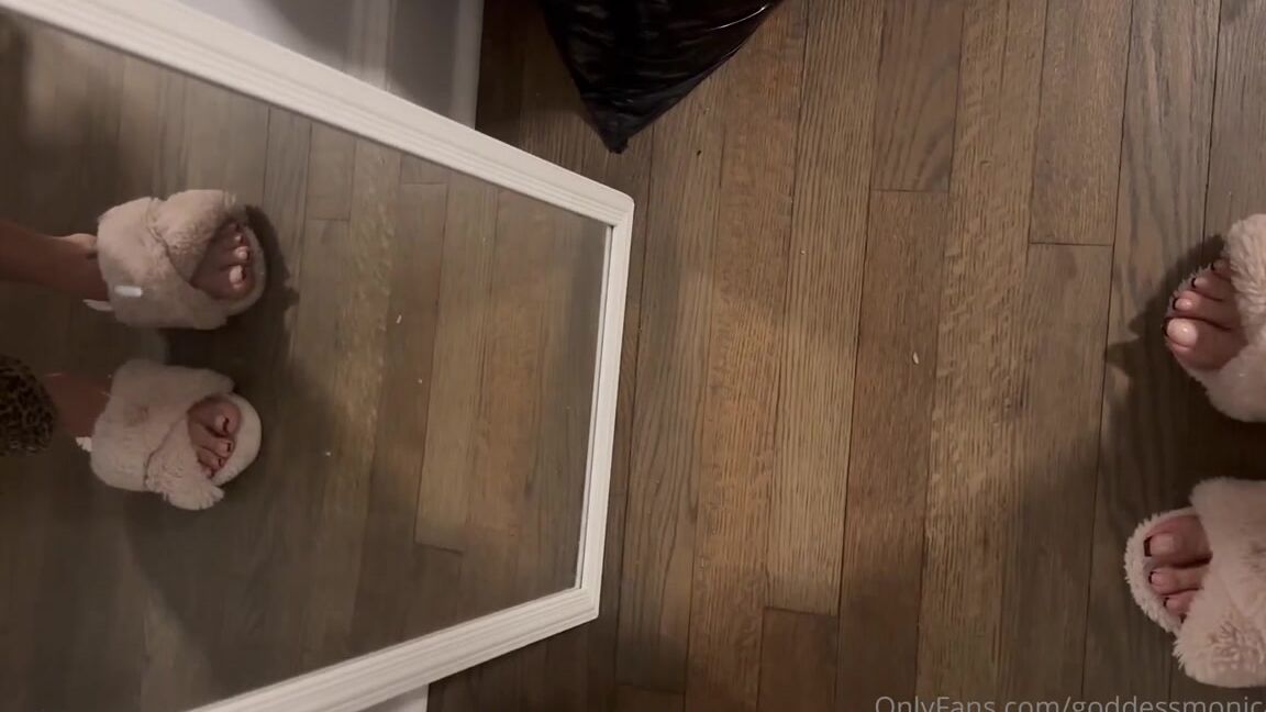 Goddessmonica00W 01 16 2025 Onlyfans Video These Are The First Things That I Put My Feet Into In The Morningp