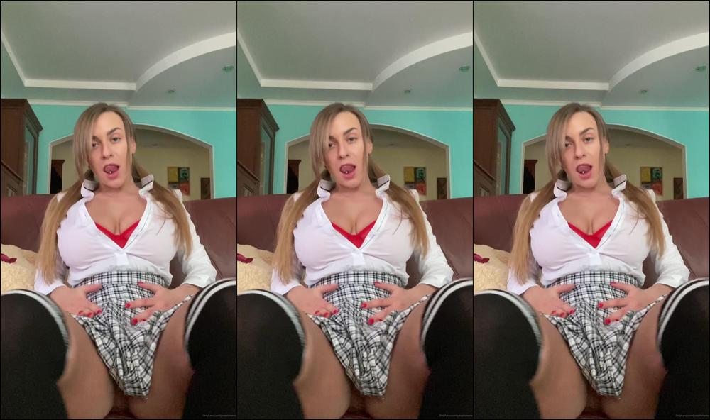 Josephinexxx Bad School Girl Has Big Orgasm From Vibrator