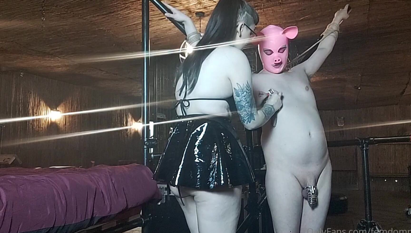 Femdomnephi 2295356582 12 07 2021 Got Piggy S Arms Tied Up Nice Amp Tight So They Can T Escape What I M About To