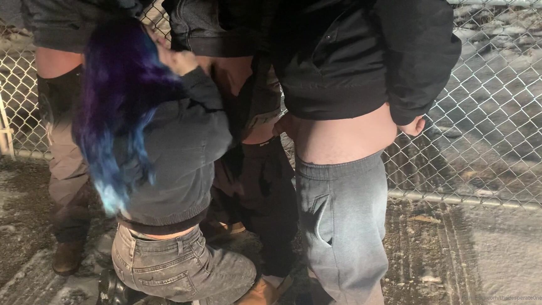 Thedesperate Ne Part Stranger Blowbang With Thetrinity