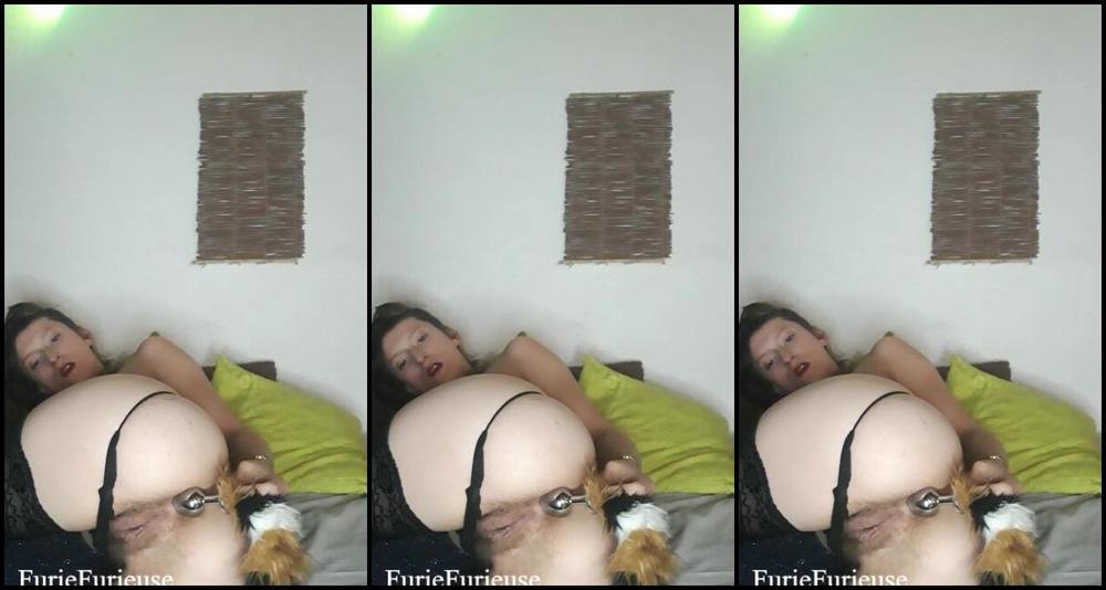 Melany Furie Anal Pleasure Video With My Fox Tail