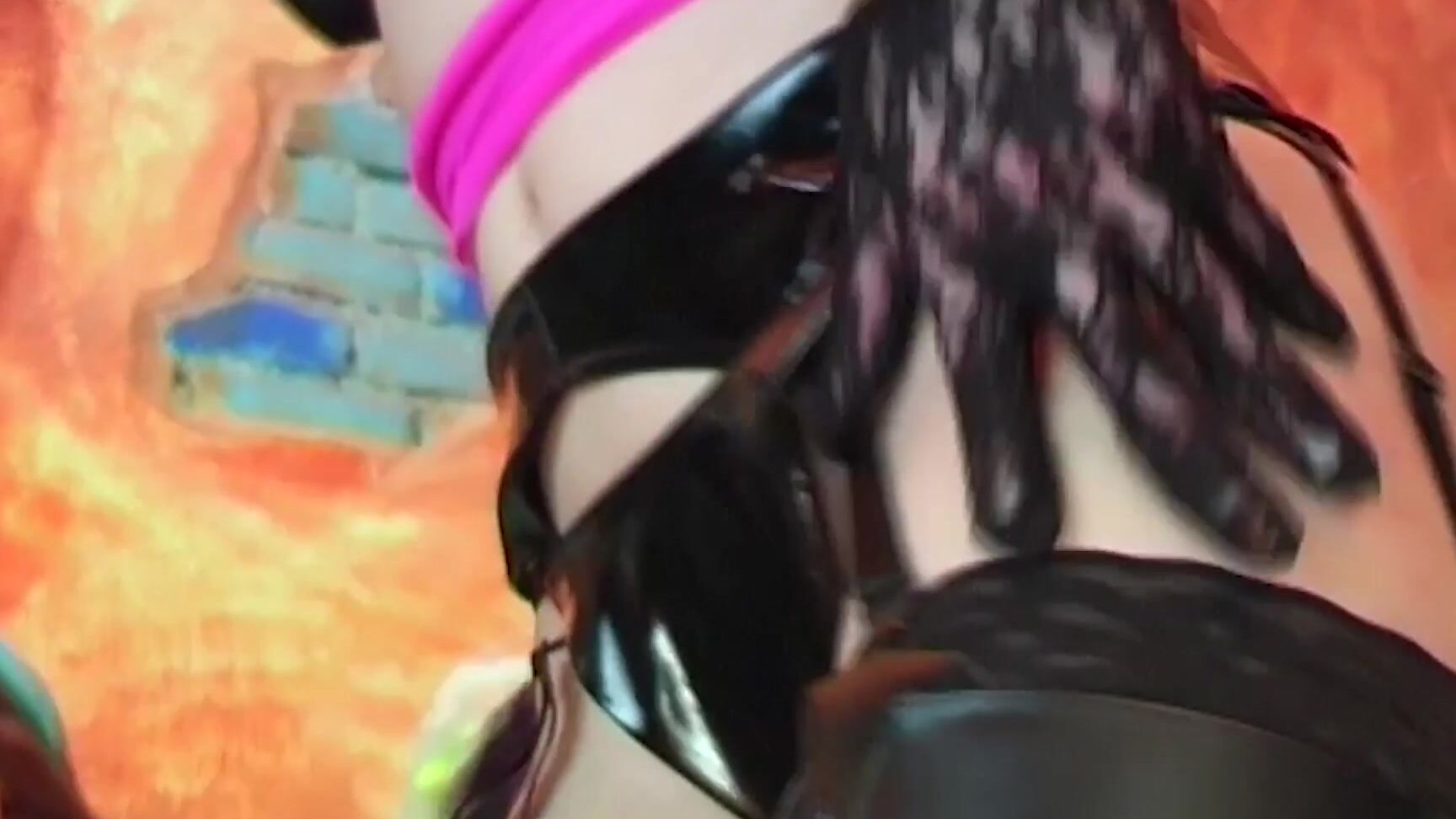 Emmagold Latex Milf Likes To Fuck With A Mask