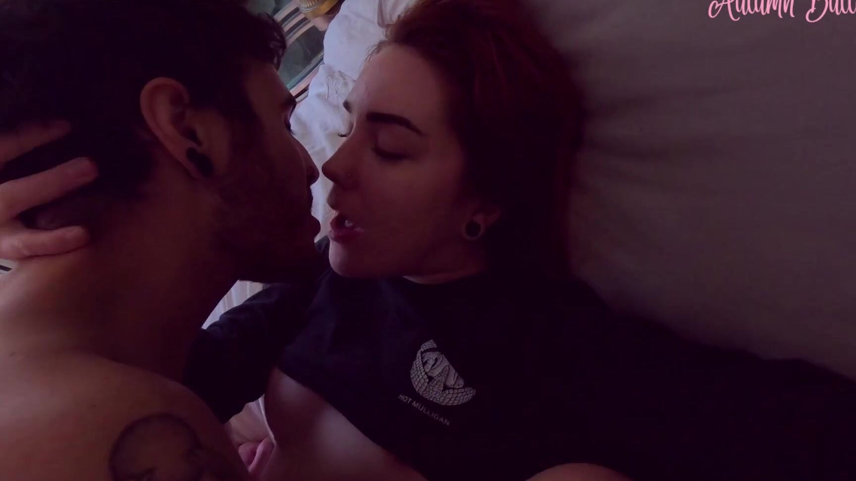 Getting A Giant Load From Him After A Long Trip Away Autumn Buttons