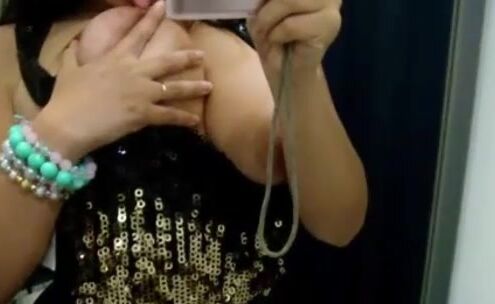 Pinupbaby Masturbating In The Clothes Store