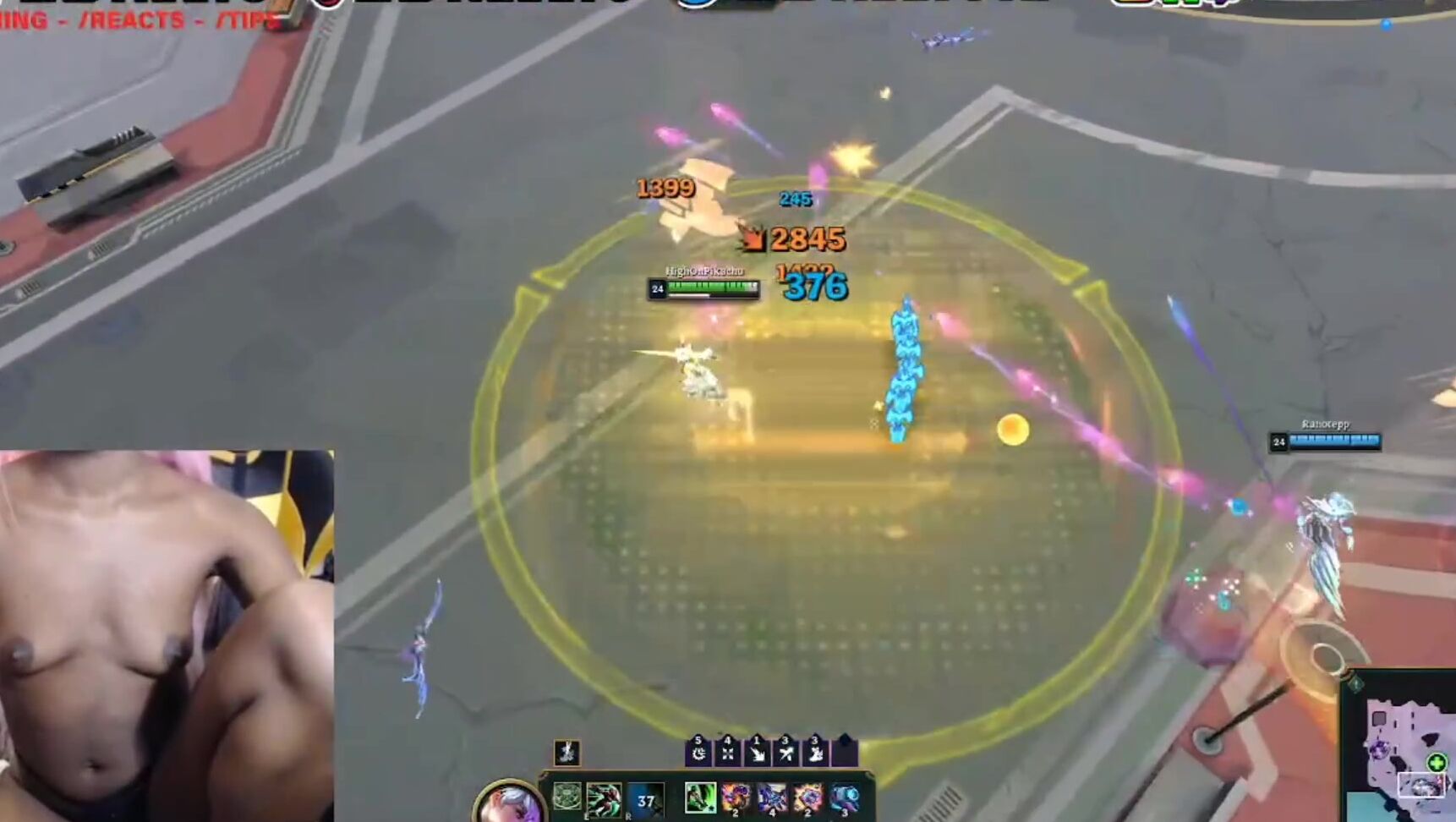 Ladykaiyo Played League Of Legends Swarm Mode Topless Gt Lt Only Watch If Y