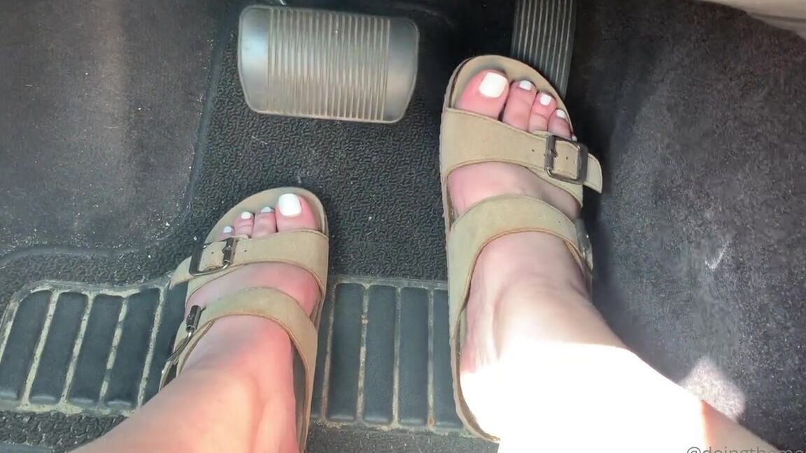 Dmostest Nicknamed Doingthemostest Onlyfans Driving In Birkenstocks