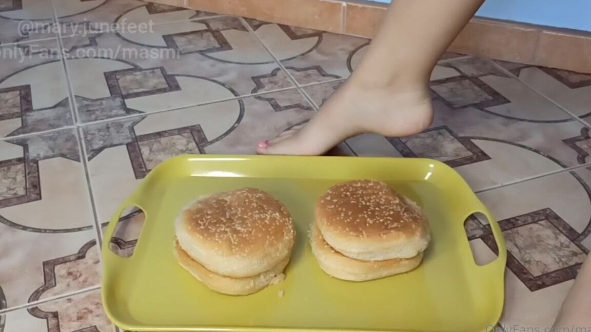 Masmr September Tasty Rolls Crushing Under My Soles For A Slave S Dinner You Hungry