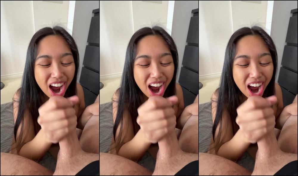 Hayleyxyz Asian Gives Sloppy Blowjob