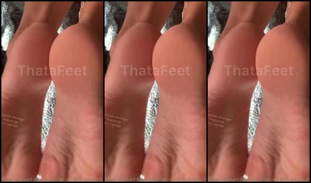 Thatafeet Nicknamed Thatafeet Foot Fetish 04 13 2021 Onlyfans Video De Um Bom Dia