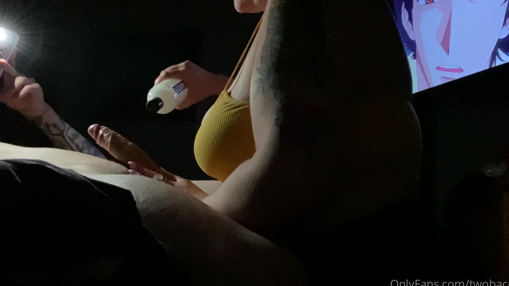 Twobacons This Is The Side View Of The Tittyfuck Video Posted Earlier We Were Trying Something Ne