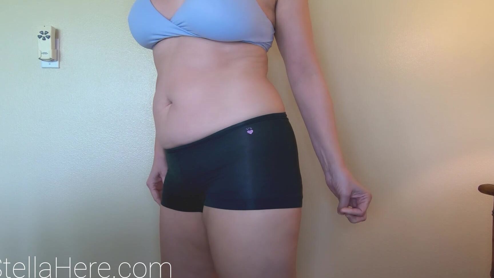 Only Stella Panty Try On Old Boy Shorts Edition