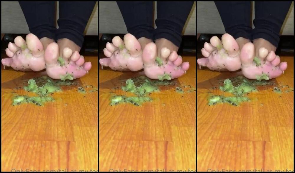 Feetangel Nicknamed Fallatmyfeet Foot Fetish 07 19 2023 Onlyfans Video Full Fruit Crush You Feel Helpless Under My Soles