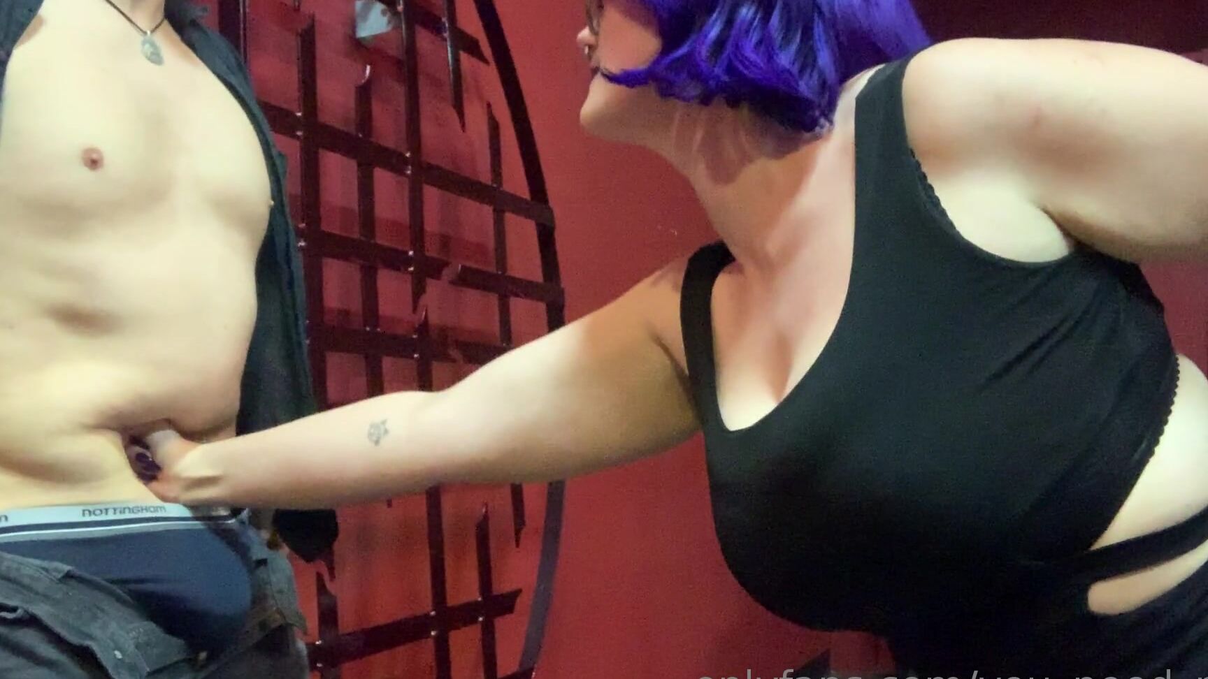 You Need Nyx This Freak Is A True Belly Button Slut He Can Take It