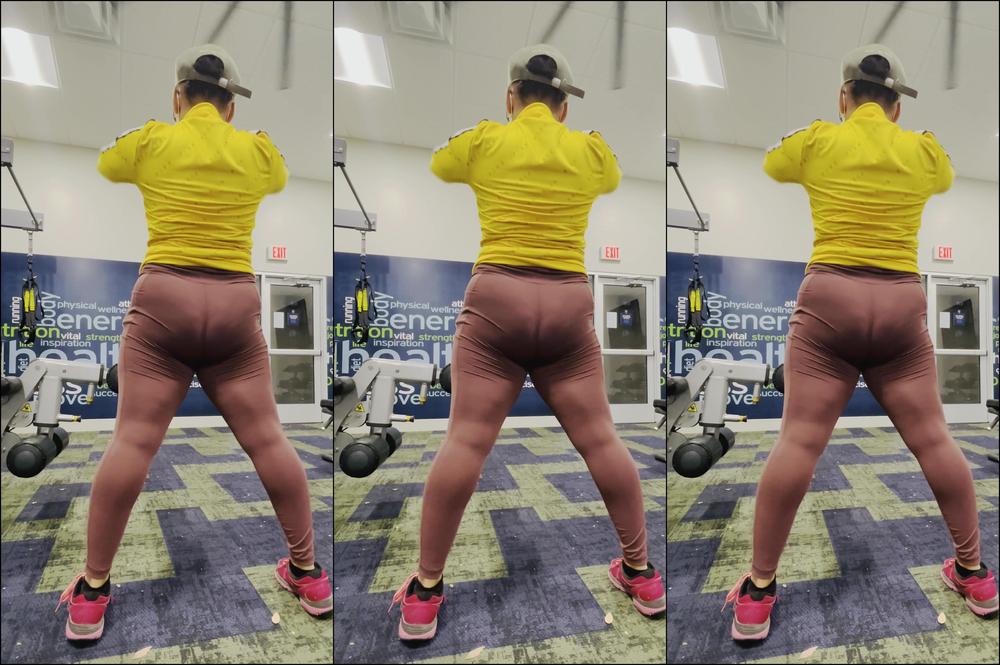 Ariaa Foxx Slave On Knees In Gym Pov