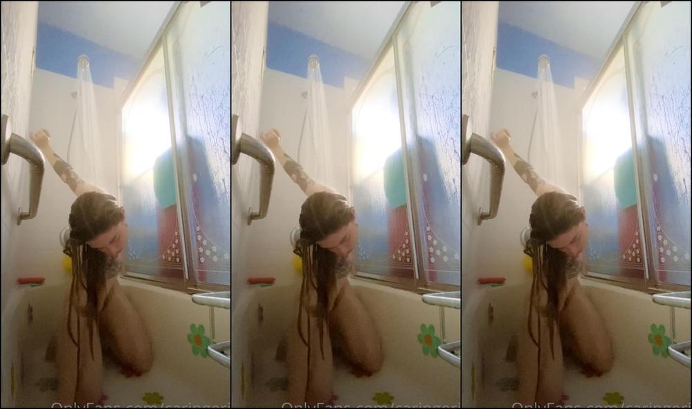 Caringerin Full Length Video I M Just Taking A Shower So Technically It Is Non Sexual But I Know S