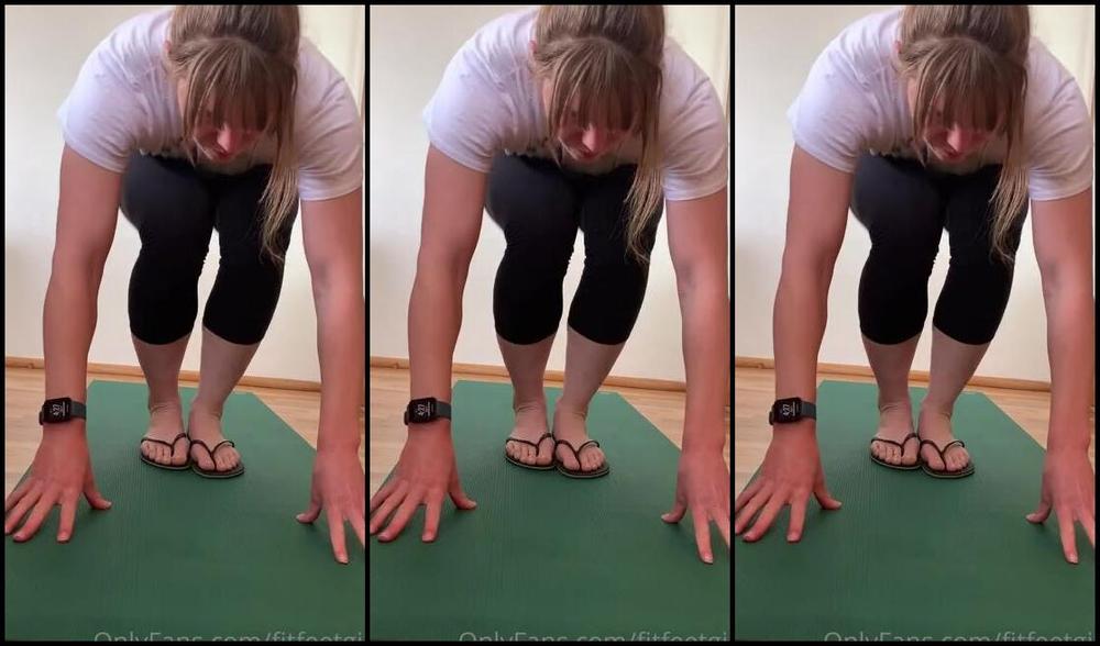 Nina Aka Fityoginina Onlyfans Yoga In Flip Flops This Was Actually Suppose To Be A Custom But I Botched It On The Time Requested O