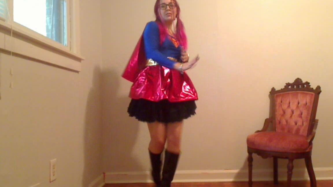 Sparrowsummers Super Girl Striptease
