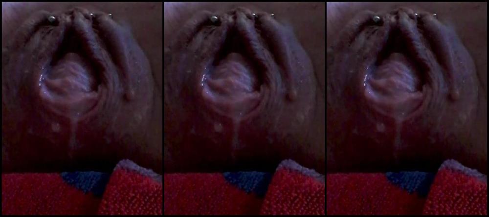 Watch How My Pussy Drips With Every Push Until