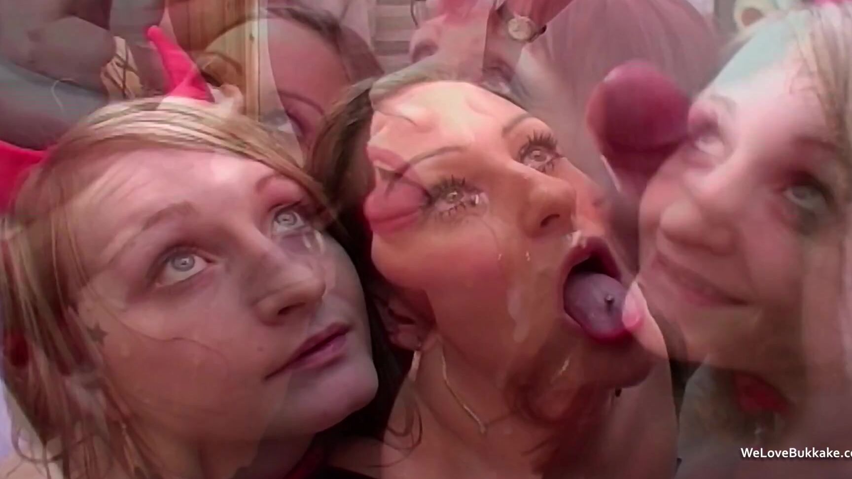 Welovebukkake Women At An Amateur Bukkake Party Dani Armour