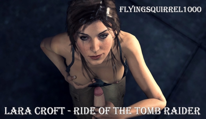 Oral, Creampie, 3DCG, Blowjob, Animation, Big Ass Lara Croft - Ride of the Tomb Raider Mix