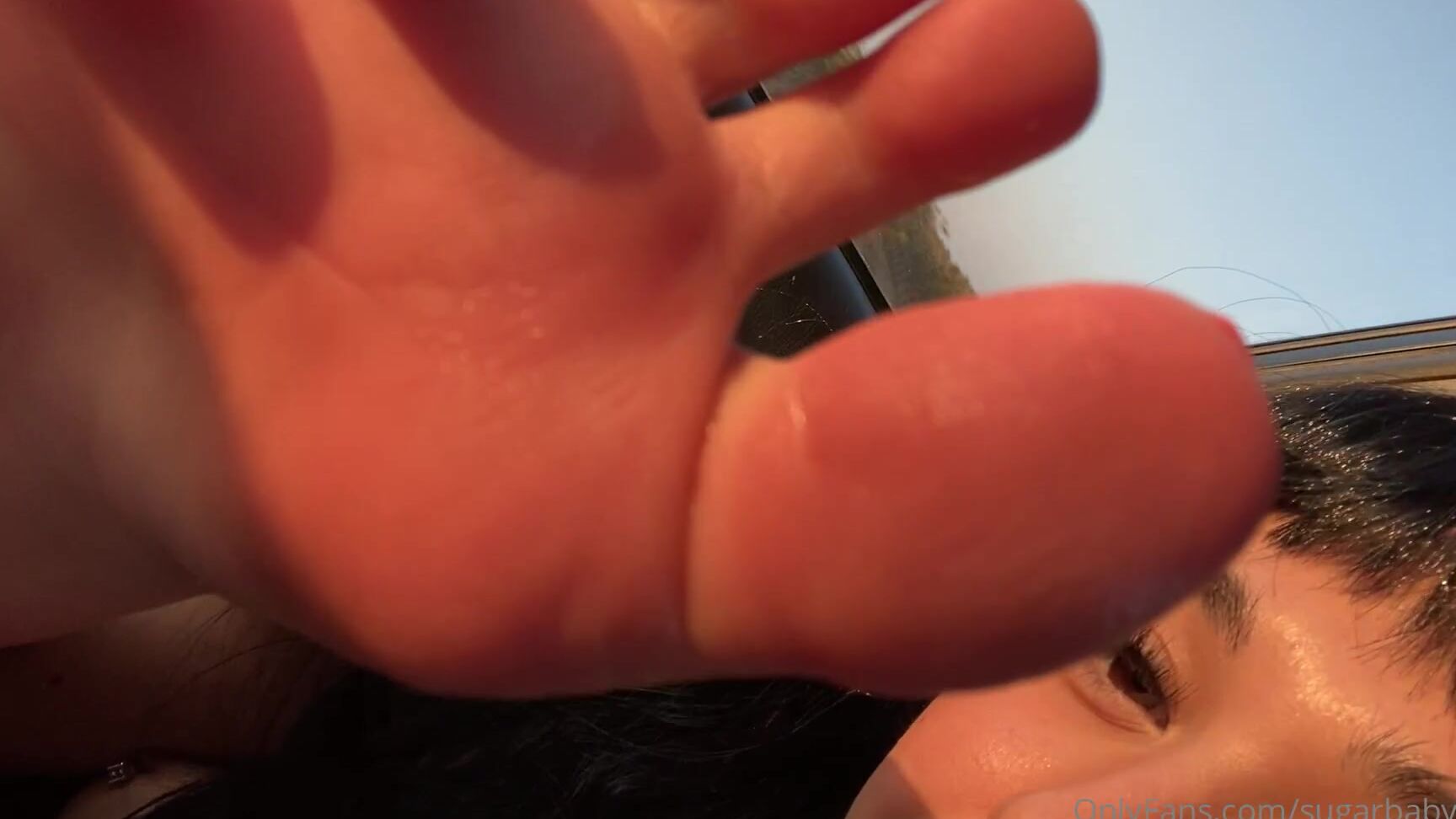 Sugarbabystaci A Video Of Me Sucking Licking And Kissing My Feet In The Car