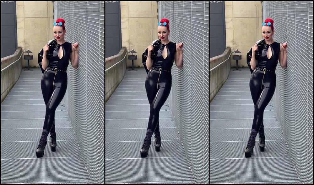 Mfetilicious Another Video From Yesterday S Shoot At An Industrial Place Shooting My New Latex By Ru