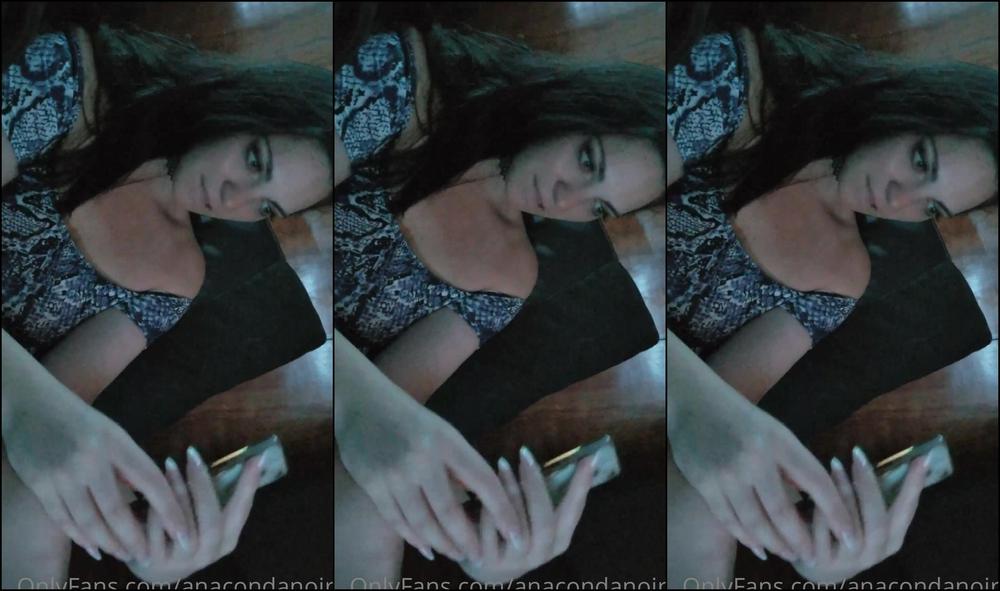 Anacondanoire Focus On My Perfect Feet As I Ignore You Worship My Beautiful Powerful Size Feet From