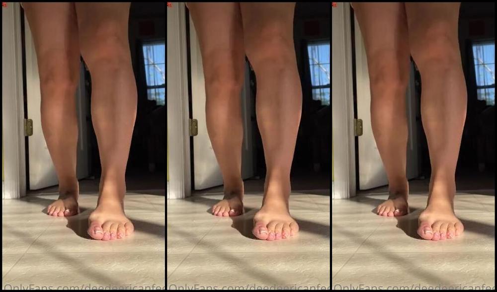 Deedeericanfeet Onlyfans As Requested The Sounds Of My Soles Walking Back N Forth