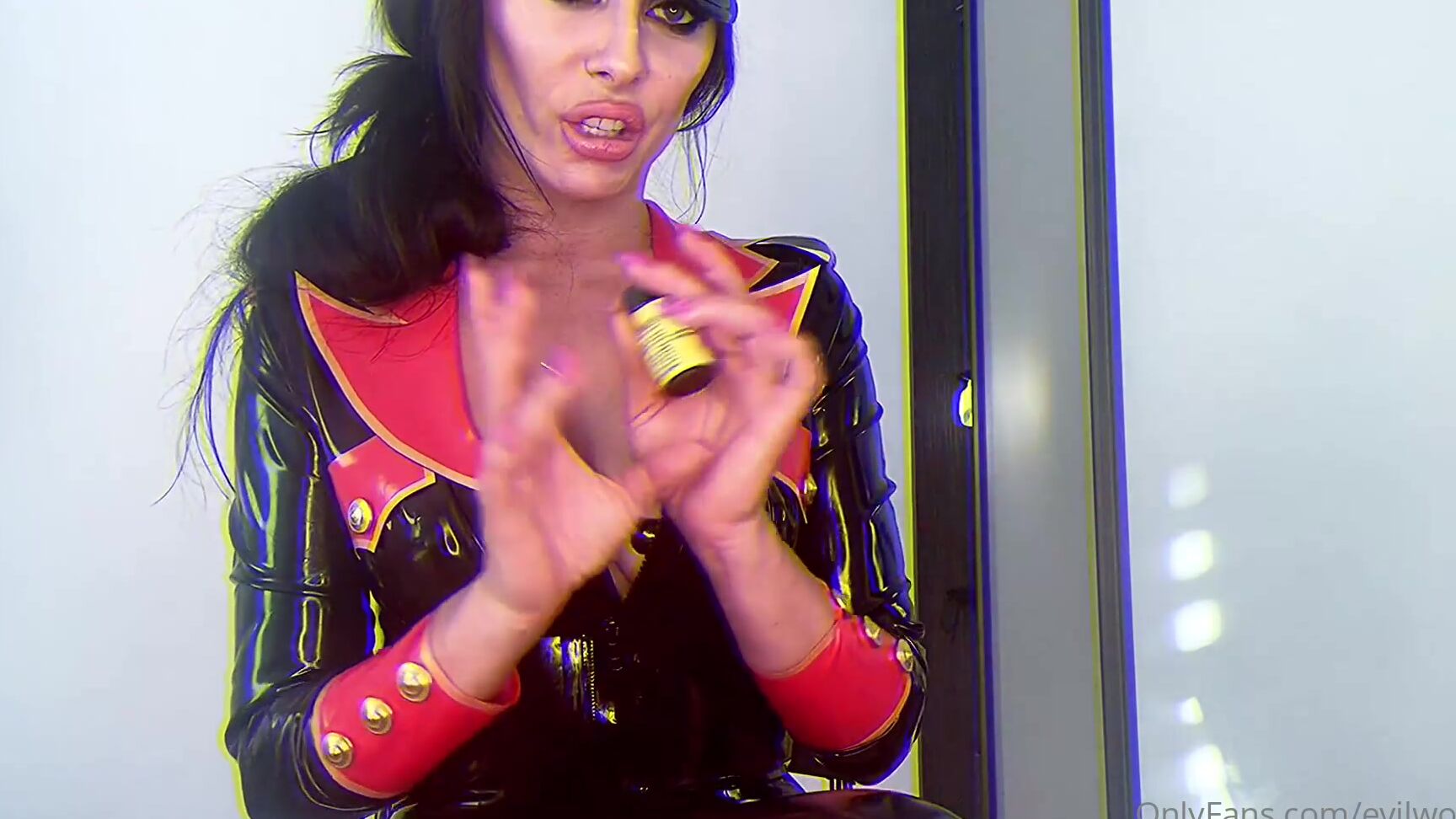 Evil Woman In Tox Fantasy With Evil Officer