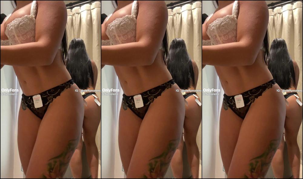 Steffymoreno Let S Go Shopping Together I Ll Try On Your Dick In The Fitting Room Which Lingerie S