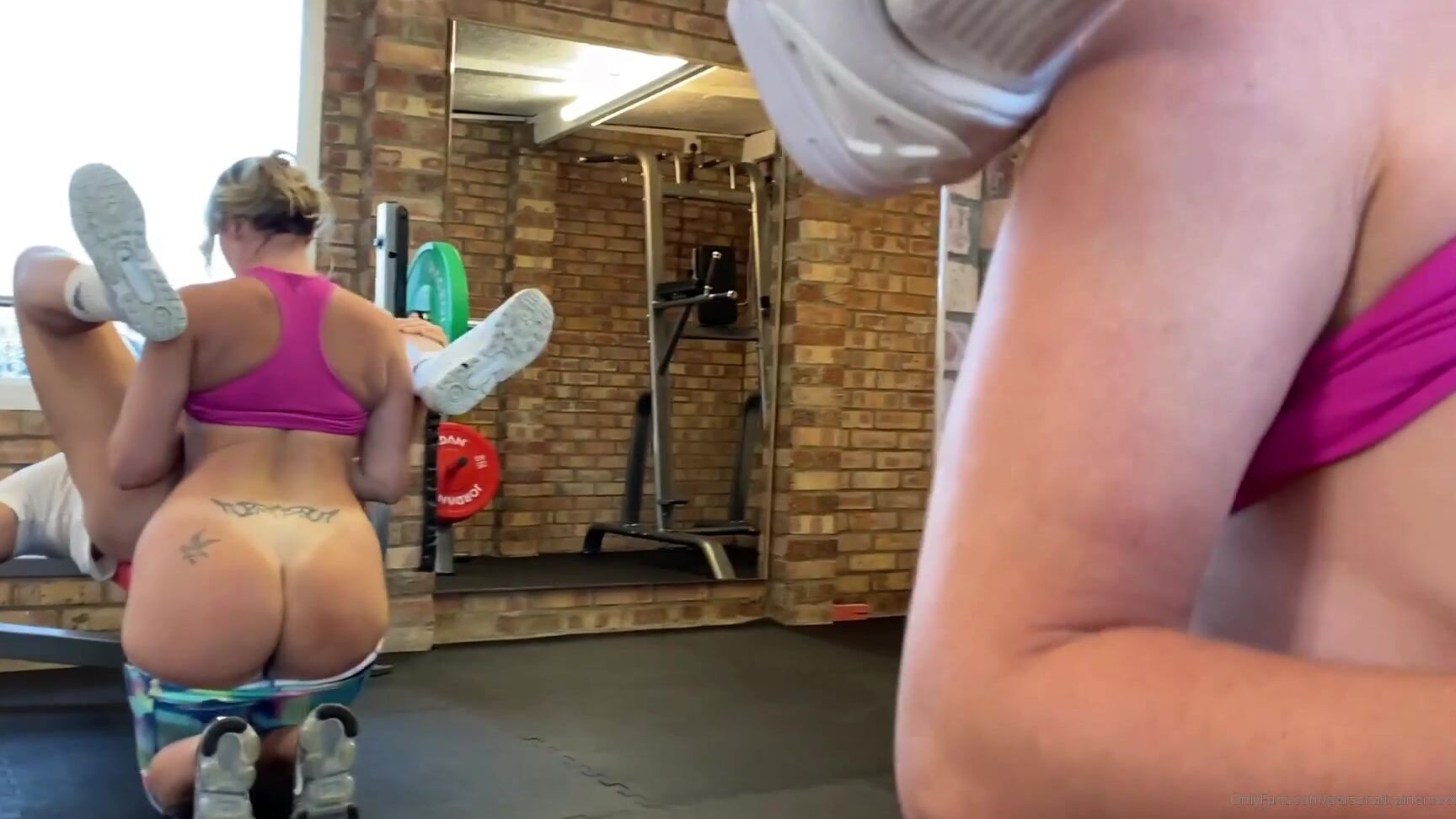 Personaltrainersxxx Marc Got Left In The Gym On His Own As The Last Person And Decided To Have A Naughty Wank