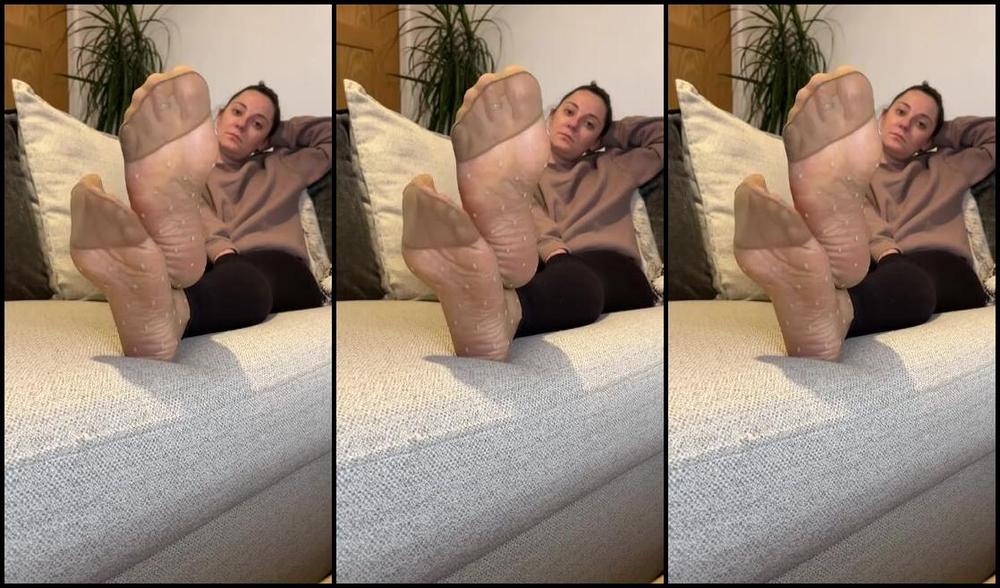 Mimisfeet1 Aka U81134601 Onlyfans Smelly Nylon Soles Tease