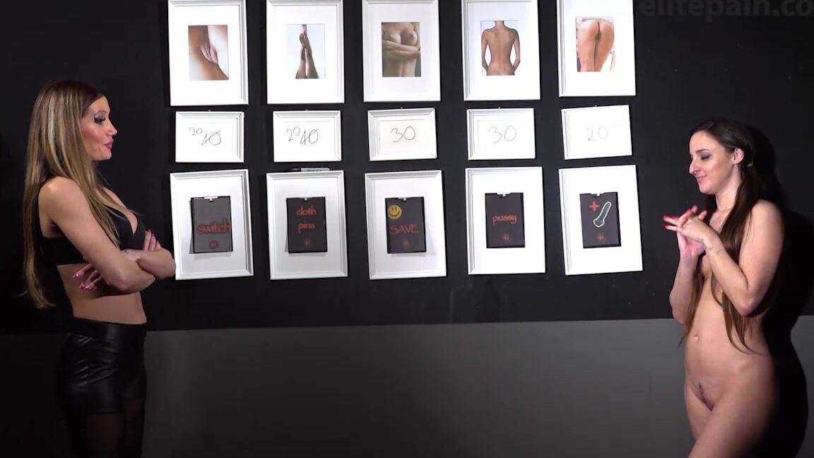 "Amirah, Mistress Tatjana, Cynthia" Spanking, Pain, BDSM, Whipping, Humiliation, Torture Cards of Pain RLD AMIRAH ElitePain.com