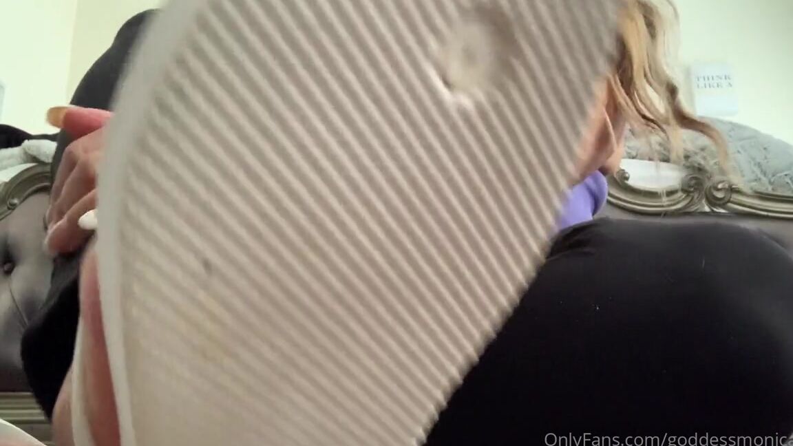 Goddessmonica00W Onlyfans Self Worship In Flip Flops Joi Per Your Requestp