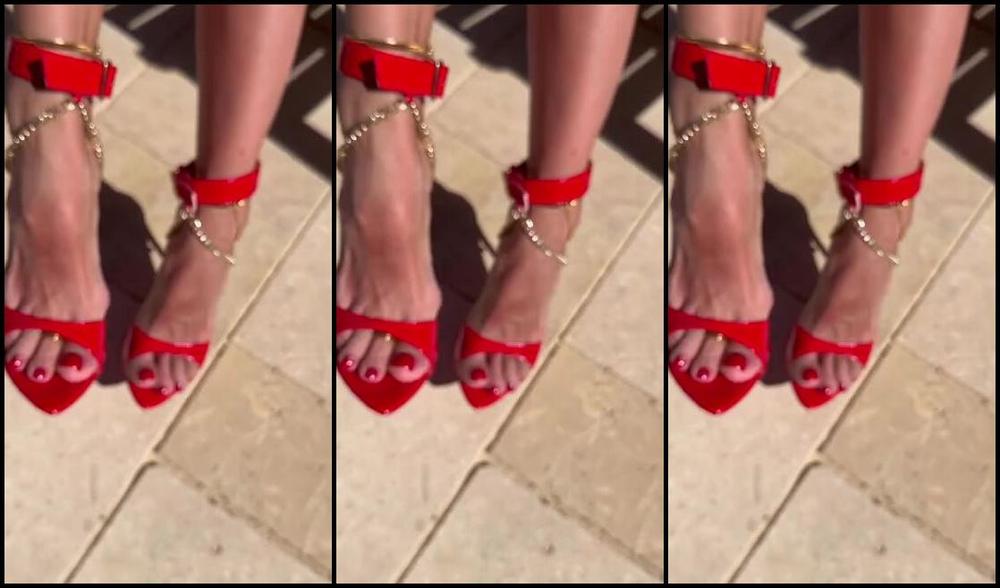 Heels Of Mine Nicknamed Heelsofmine 06 11 2024 Onlyfans Video Red Is Not Just A Colour
