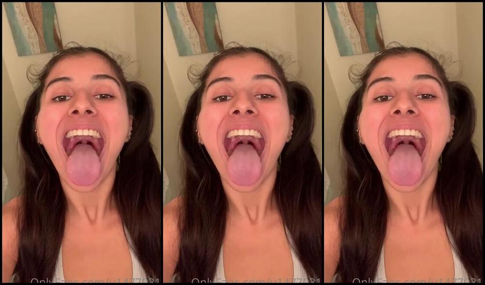 Solidgoddess Onlyfans Watch Me Hold My Mouth Open