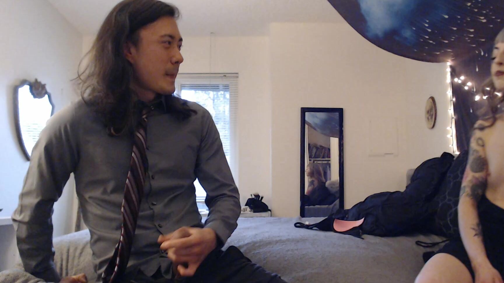 Elle Kat Bride To Be Meets With Old Friend