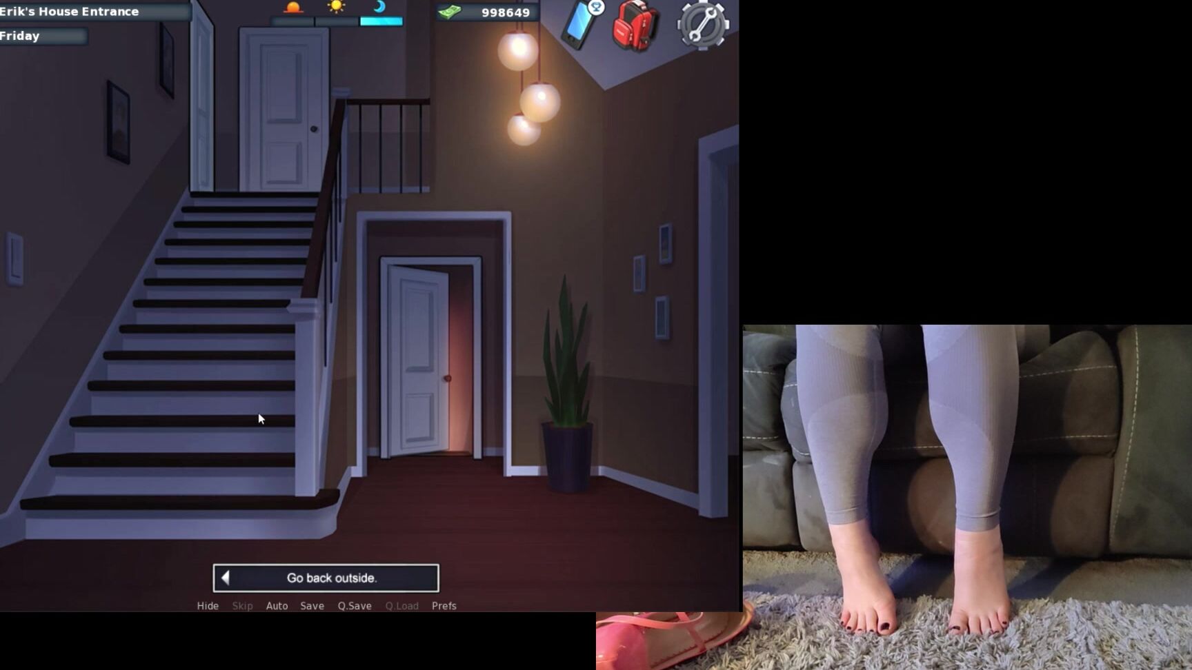 Kayties Feet Summertime Saga Episode Masturbating Over Roxxy