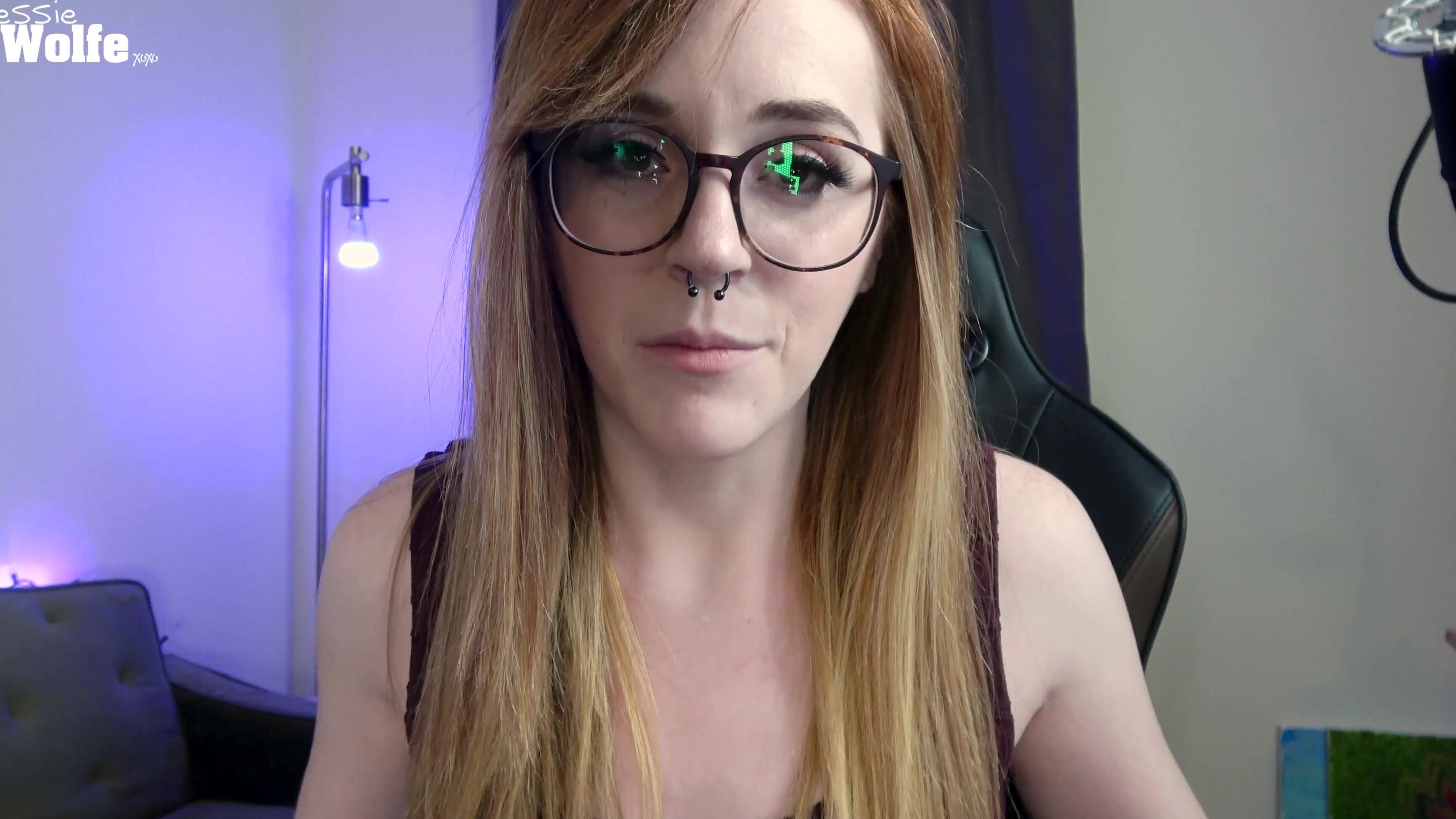 Cum Eating Instruction, Cuckolding, Redhead, Nerdy Girls jessie wolfe back from my date cei ManyVids